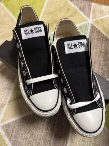 새상품 CONVERSE ALL STAR 23.5cm 블랙