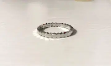 허니콤 반지 실버