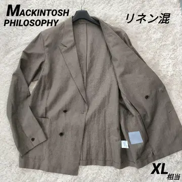 매킨토시 철학 자켓 린넨 혼방 자켓 XL