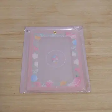 보타니컬 포토 카드 아크릴 프레임 핑크 fanfancy