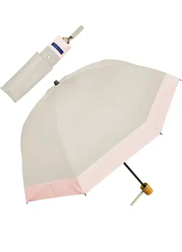 아시야 로사 블랑 Rose Blan 양산 2단 접이식 숏 50cm 콤비