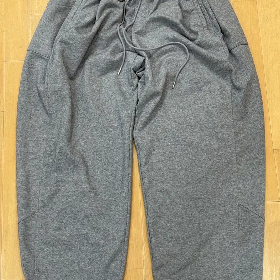 mjd Side Snap Wide C/P Sweatpants Melange Gray Size M on