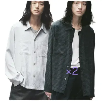 RAYON JACQUARD CROPPED SHIRT 3종 세트