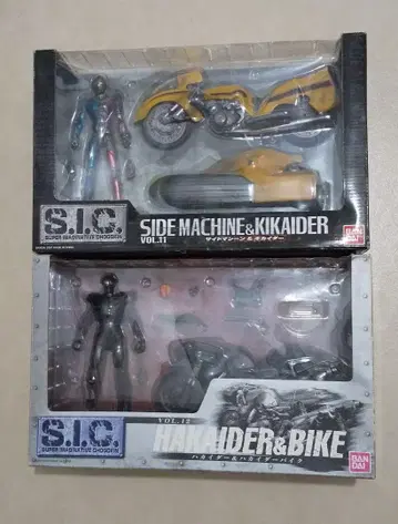 s.i.c 사이드 머신 & 키카이다 & 하카이더 바이크 세트