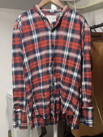 Greg Lauren 플란넬 원단 스튜디오 셔츠 3 그렉 로렌