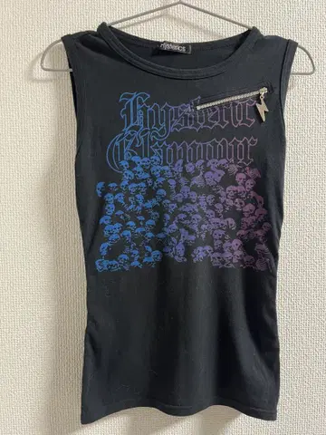 Hysteric Glamour 스컬 프린트 탱크탑
