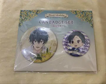 Free! Thanks! birthday 캔뱃지 오동나무 섬유