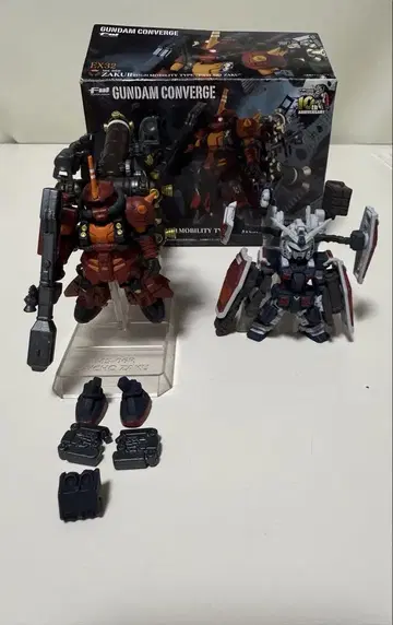 건담 컨버전스 EX-13 풀 아머 건담 & EX-32 사이코 자쿠