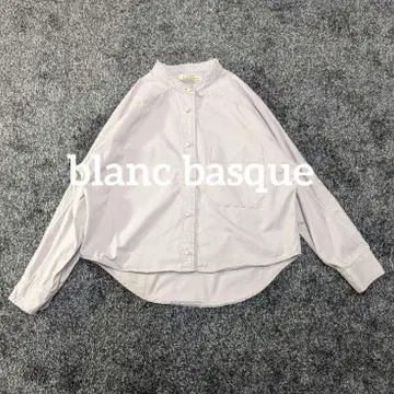 blanc basque 블랑 바스크 코튼 트윌 펄 버튼 셔츠