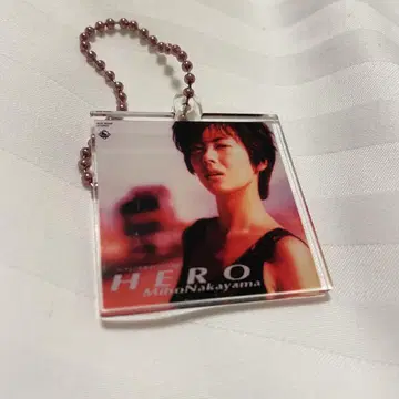 나카야마 미호 아크릴 키링 HERO 싱글 자켓