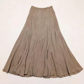 23년 플라주 Washable Fibril 개더 롱 스커트 38