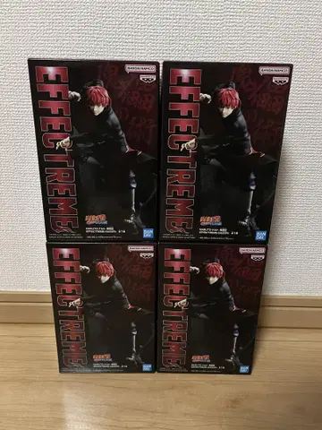 NARUTO EFFECTREME 전갈 피규어 4종 세트