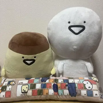문구와 함께 문구 PC 쿠션 봉제 인형