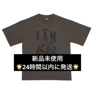 timelesz FAM 티셔츠 차콜 그레이 굿즈