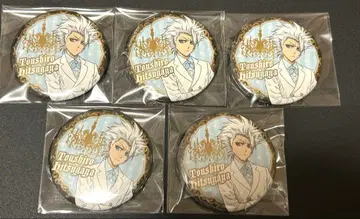 히즈카야 토시로 BLEACH 캔뱃지 빌리지 뱅가드 5개 세트
