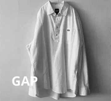 GAP 오버 사이즈 긴팔 화이트 셔츠