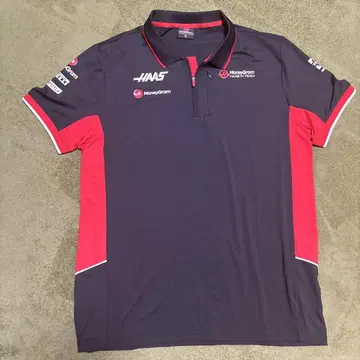 2023 머니그램 하스 F1 팀 피케 셔츠 HAAS