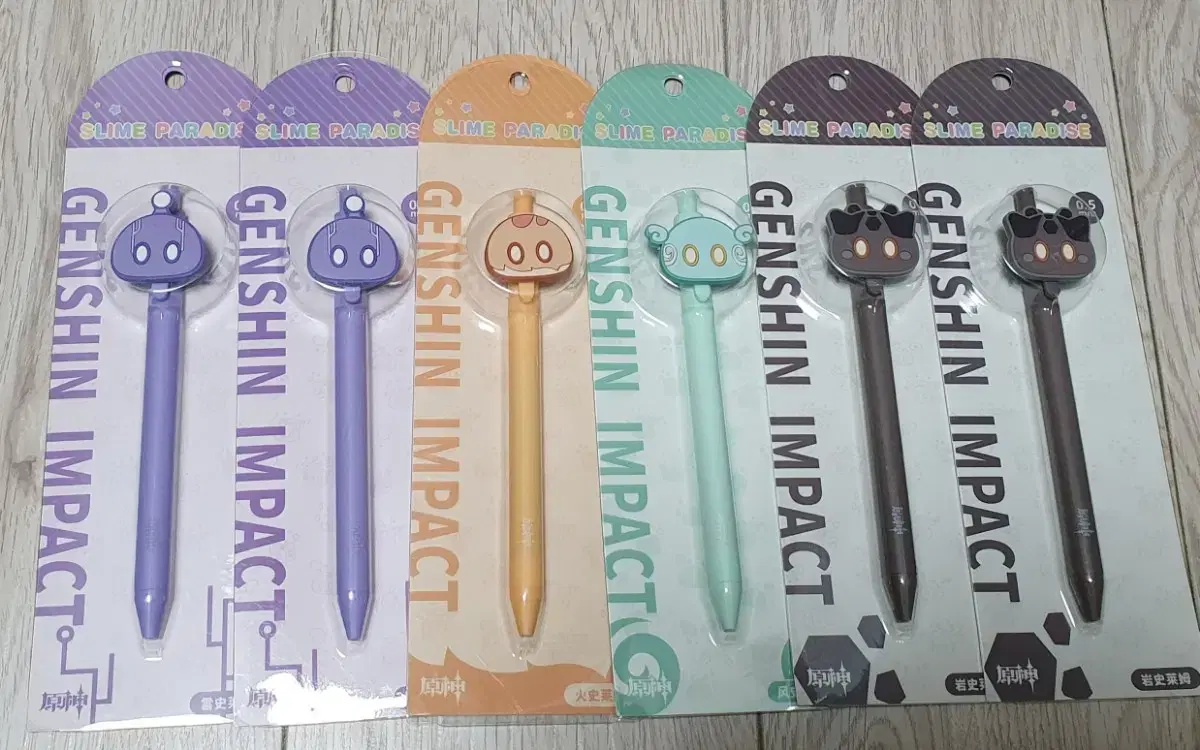 Genshin Impact Cafe Slime Ballpoint Pen