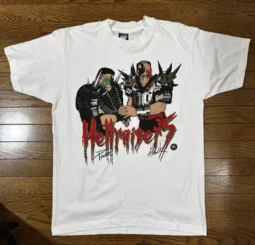 VINTAGE 80s 90s Hellraisers 프로레슬링 티셔츠