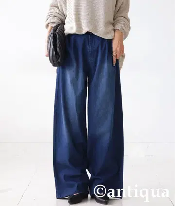 새상품 antiqua 안티카 스트레치 데님 팬츠 L