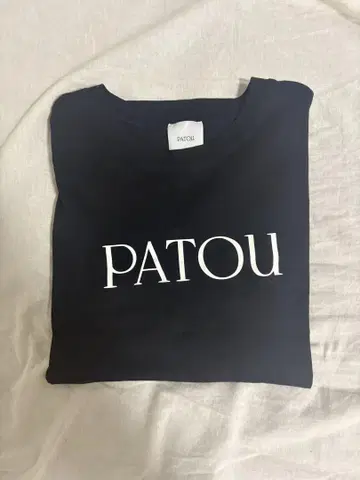 PATOU 블랙 티셔츠 S 사이즈