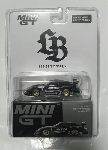 LB 특주 MINI GT 1/64 마쓰다 RX-7 슈퍼 실루엣