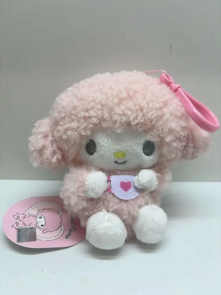 정품) 산리오 앉은 마이스윗피아노 인형 키링