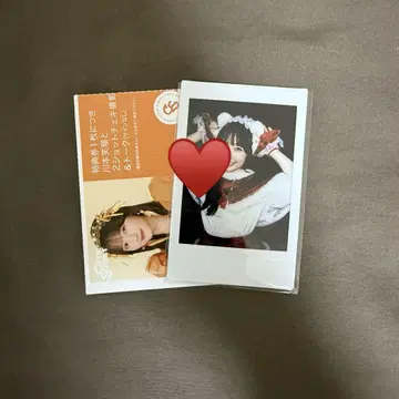 카와모토 에루 크리스마스 의상 폴라로이드 반권 포함