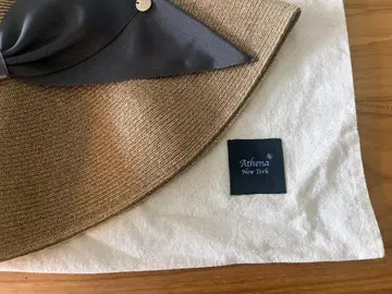 Athena New York 밀짚모자 베이지