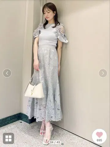 플리츠 프릴 니트 풀오버