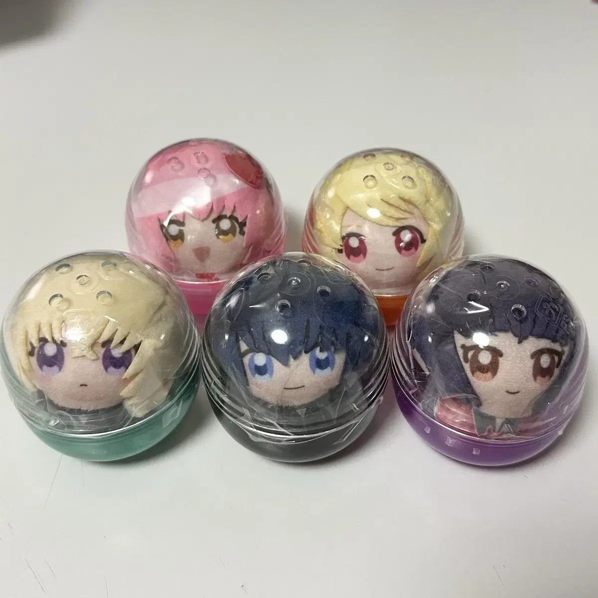 Shugo Chara Capsule Doll Nui Vol. 2 Amu, Sera, Toma, Siwoo, Sia