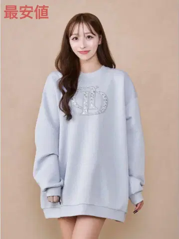 Darich 다리치 트레이닝복 맨투맨 스카이블루 상의 긴팔