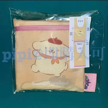 폼폼푸딩 에코백 원포인트 하트 퓨로랜드 산리오