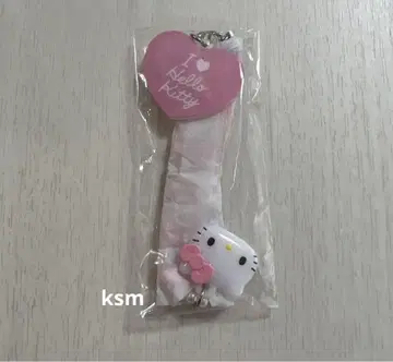 산리오 키티 아이 러브 헬로키티 시크릿 스트랩 핑크