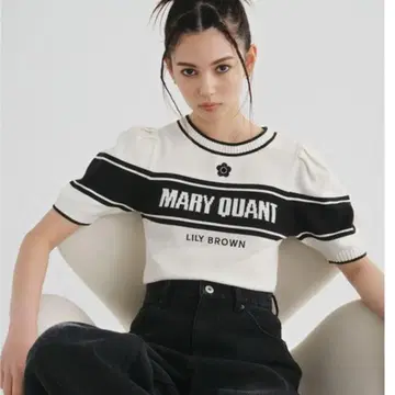 LILY BROWN 릴리 브라운 MARY QUANT 마리콴트 반팔