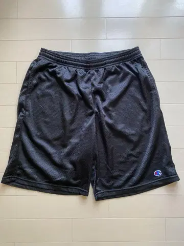챔피온 메쉬 하프 팬츠 블랙