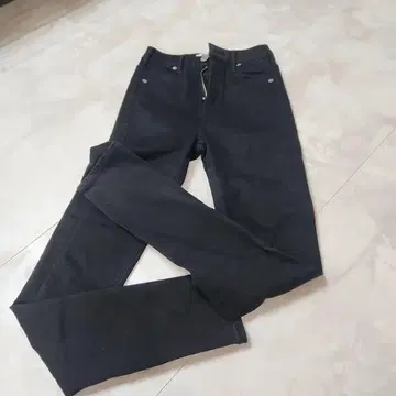 GYDA 블랙 스키니 데님 XXS
