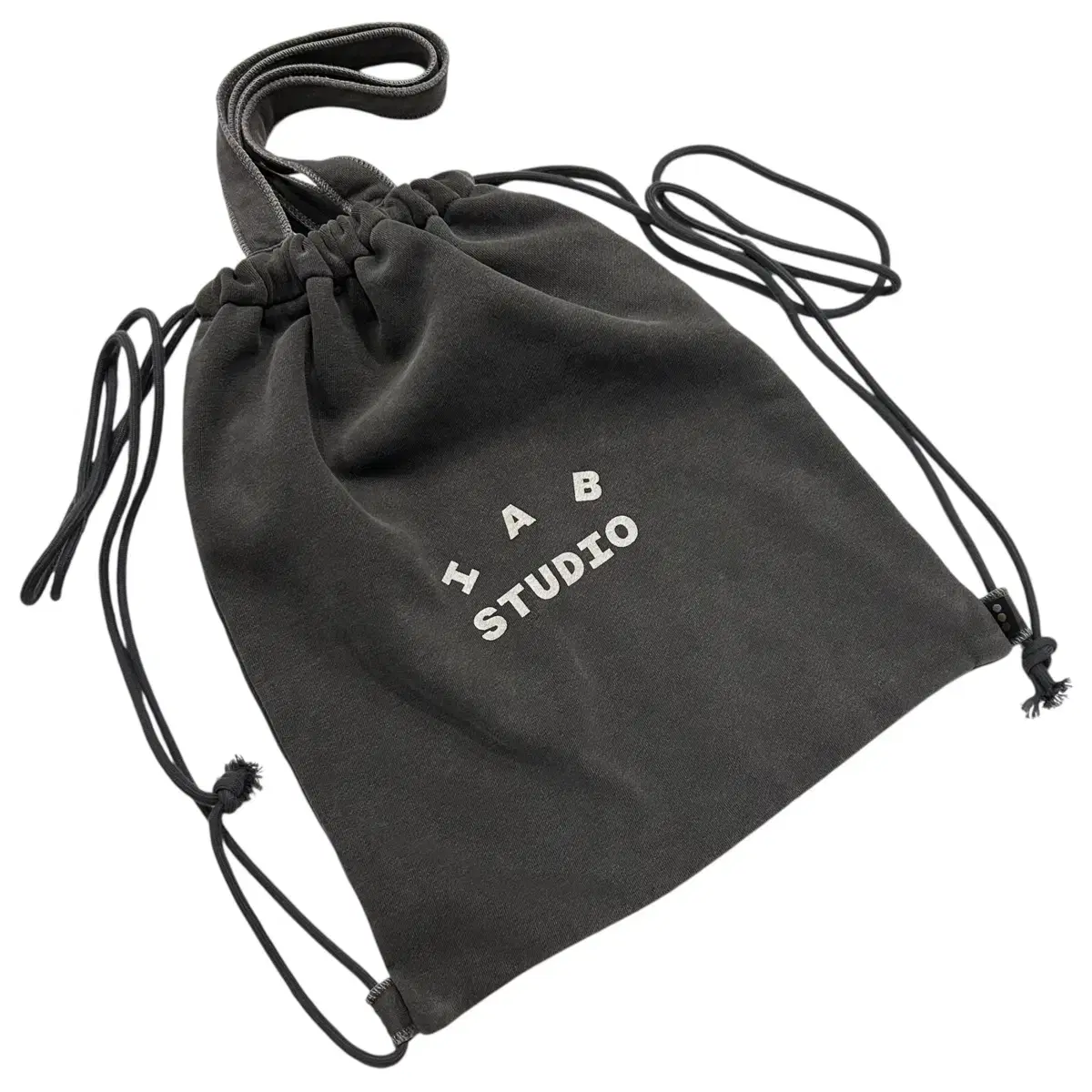 ★人気★【IAB Studio】★IAB Studio Pigment Sack Blac.k★ IAB-STUDIO | 아이앱스튜디오 IAB Pigment Gym Sack Bag Black