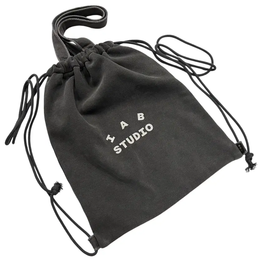 IAB-STUDIO | 아이앱스튜디오 IAB Pigment Gym Sack Bag Black