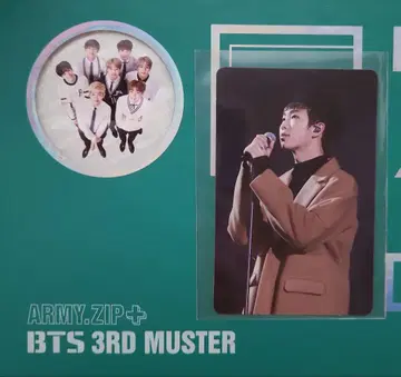 BTS 3rd muster 남준 RM 트레이딩 카드
