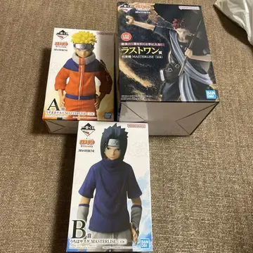 제일복권 NARUTO 중닌 시험편 A상 B상 라스트원상 피규어 세트