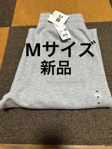 (새상품) 그레이 스웨트 팬츠 M 사이즈