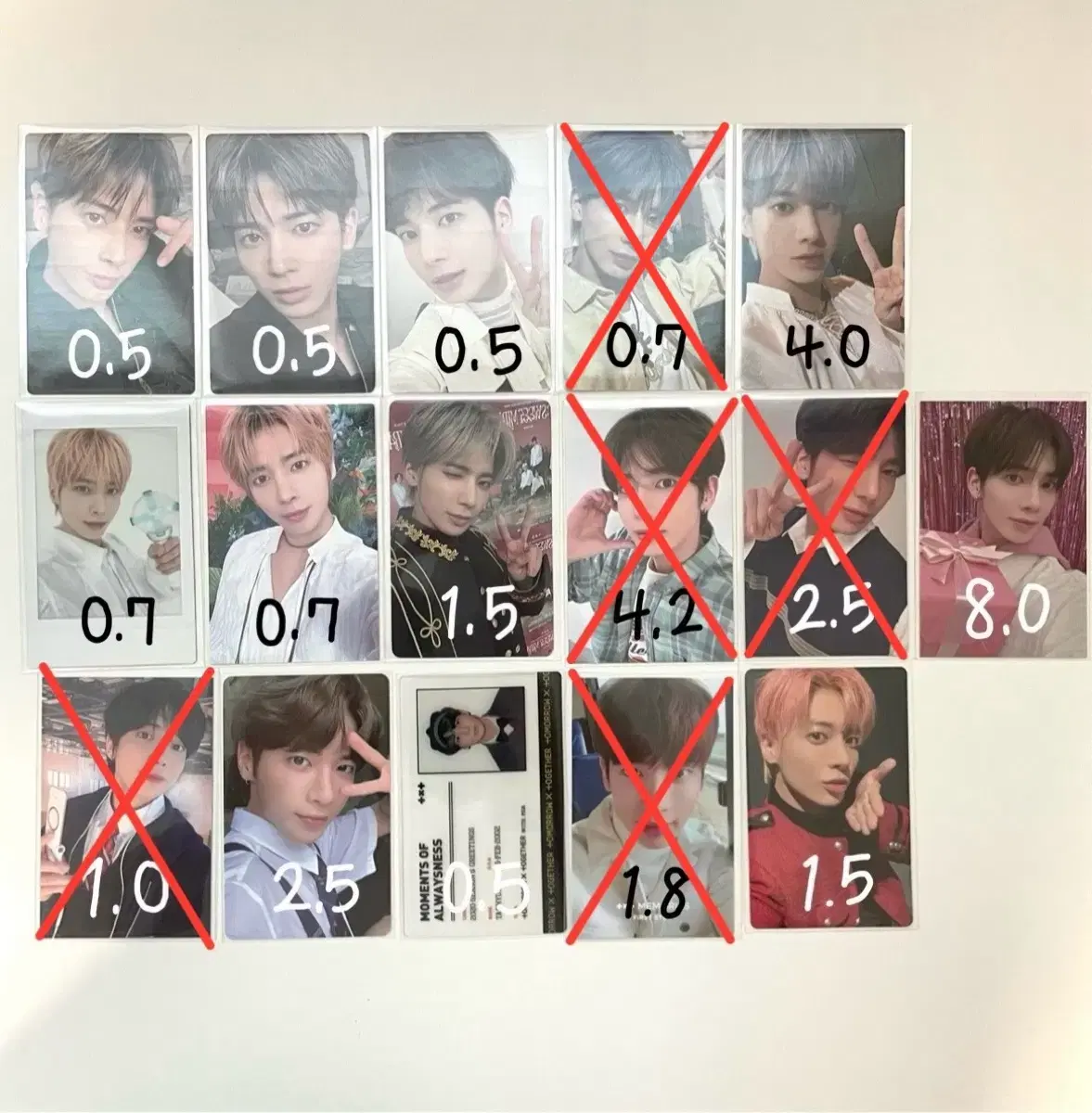 txt poca wts market price broadcast Gayo Daejeon soobin yeonjun beomgyu taehyun huening kai