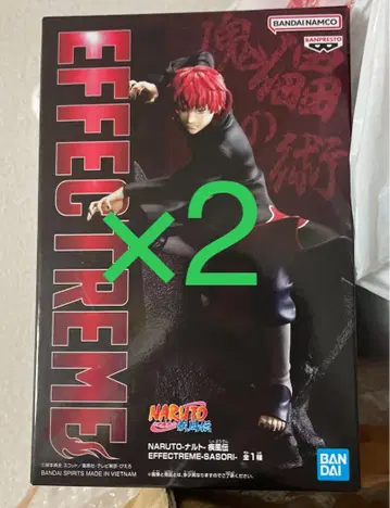 NARUTO EFFECTRME-SASORI 피규어 2개 세트 전갈