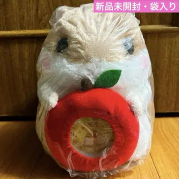 코로하무 콜론 봉제 인형 시계 콜론과 사과