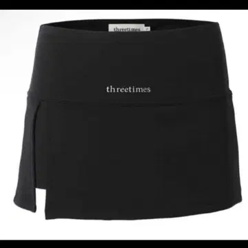 threetimes Athletic slit skirt 시즈니룩