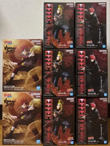 NARUTO 가아라, 데이다라, 전갈 피규어 8종 세트