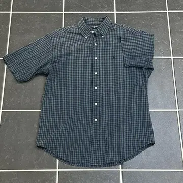 90s Ralph Lauren Blake 블랙 워치 시어서커