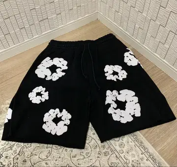 Denim Tears 하프 팬츠 블랙 M