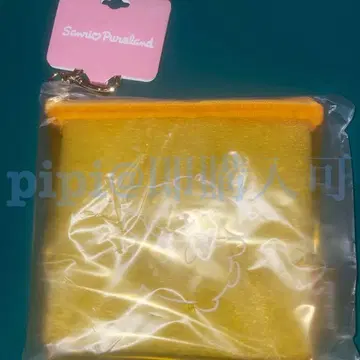 푸딩 컬러 파우치 원포인트 하트 시리즈 퓨로랜드 산리오